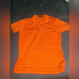 Polo by Ralph Lauren Orange Striped Polo Shirt – Men’s XL NWOT